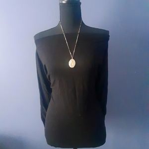 Vera Wang Off-the-Shoulder Top